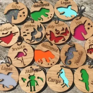 Llavero Identificador Tag Etiqueta Personalizados