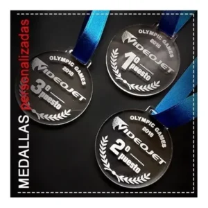 12 Medallas Tags Etiquetas Llaveros Acrílicos
