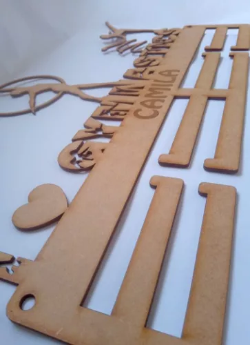 Porta Medallas Medallero Gimnastics Personalizado Regalo - Imagen 2