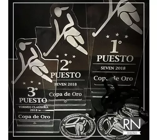 Trofeo Premio Placa Acrílico Grabado Reconocimieto- 25x20 - Imagen 6