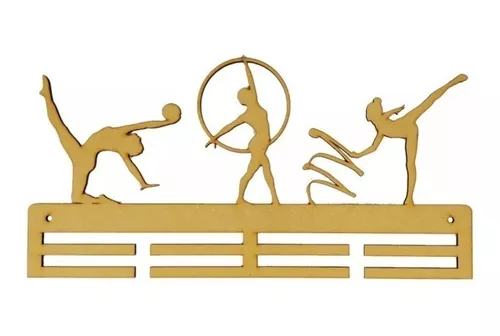 Porta Medallas Gimnasia Artística Regalo Medallero