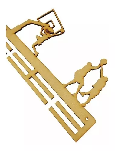 Medallero Basketball, Regalo Porta Medallas - Imagen 2