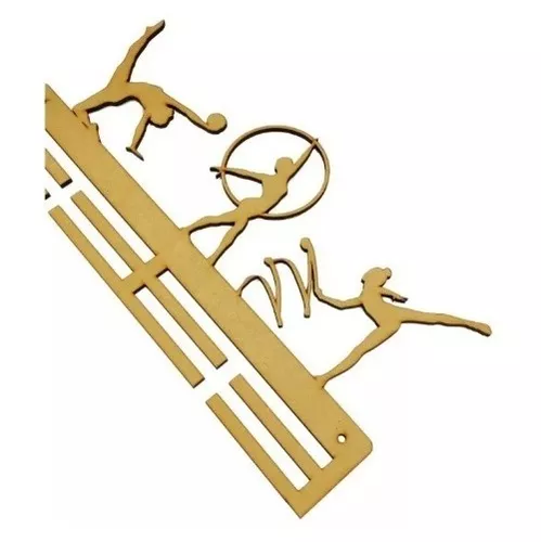 Porta Medallas Gimnasia Artística Regalo Medallero - Imagen 2