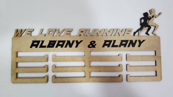 Porta Medalla Runner Personalizado